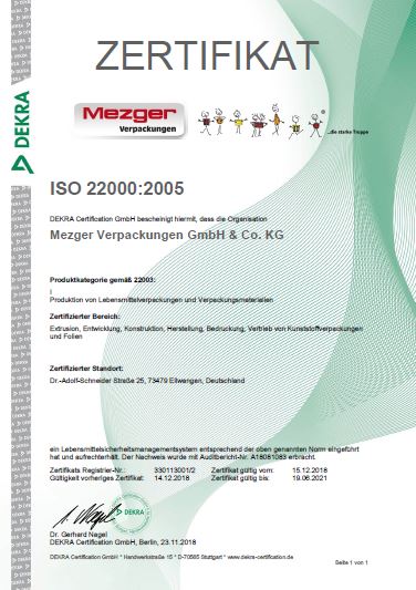 Zertifikat ISO 22000 Re 330113001 2 d 1